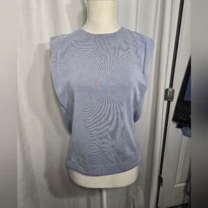 Athleta Sleeveless Soft Tank Top Sz XS Gray